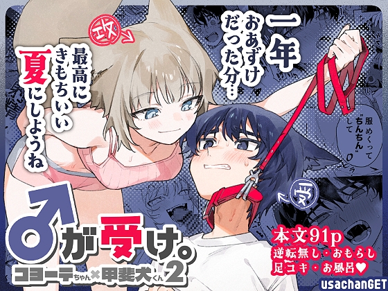 ♂が受け。コヨーテちゃん×甲斐犬くん2【pink carrot】  エロ画像1571435