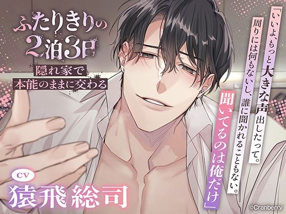〈共通特典トラック付き〉【隠れ家で本能のままに交わる】ふたりきりの2泊3日《出演:猿飛総司》【Cranberry】  エロ画像650990